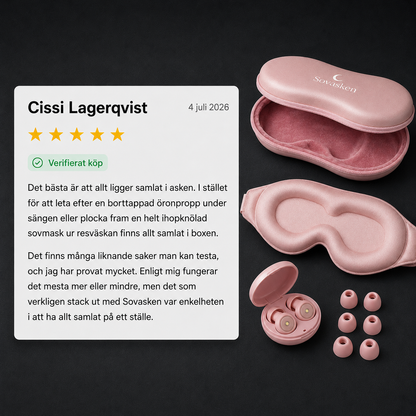 Sovasken – Sov ostört hela natten, var du än är
